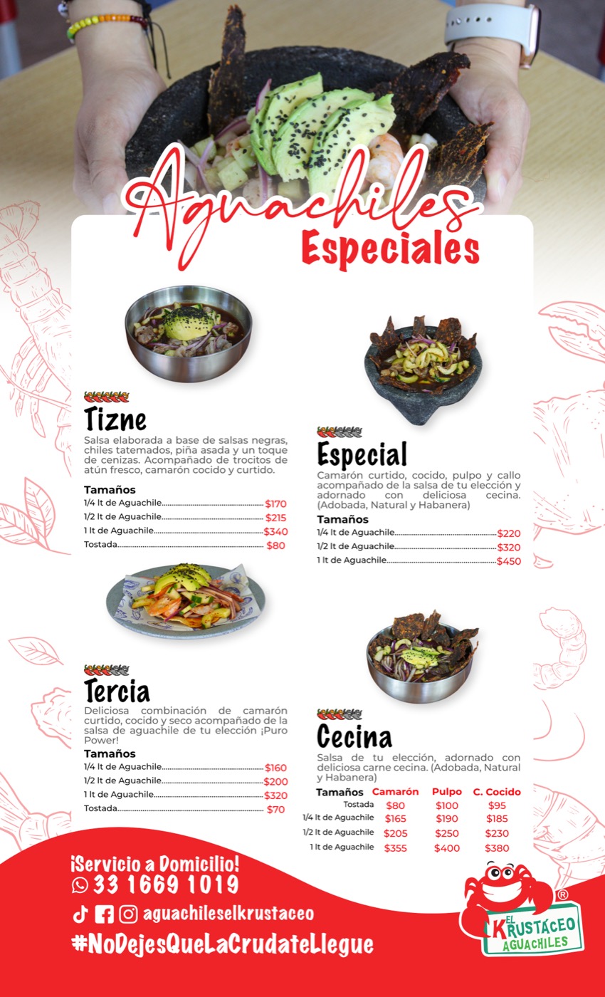 El Krustáceo — menú 13
